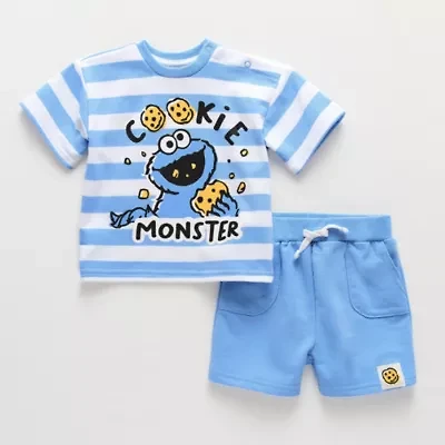 Baby Boys 2-pc. Short Set