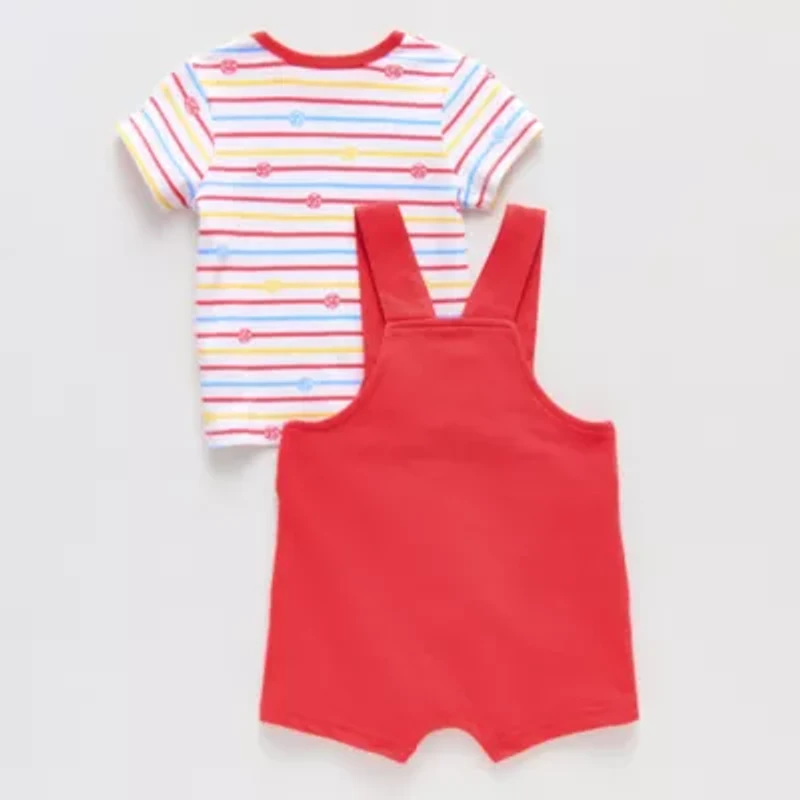 Disney Baby Boys 2-pc. Cars Shortall Set