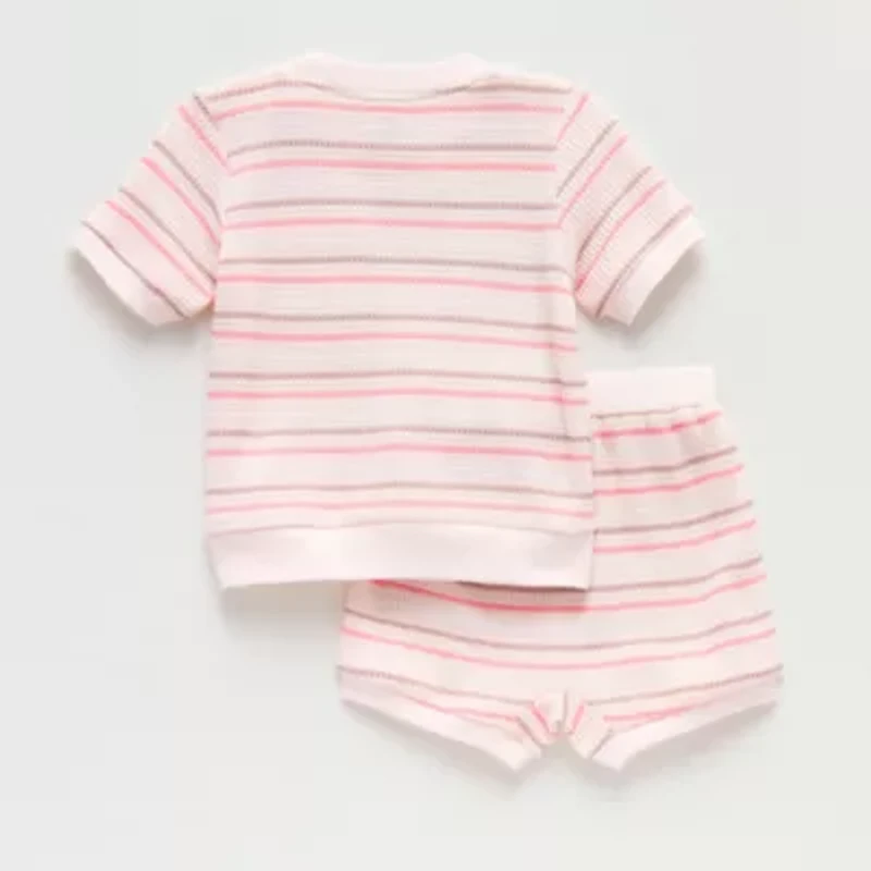 Proudly™ Baby Unisex 2-pc. Short Set