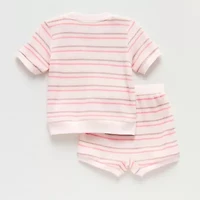 Proudly™ Baby Unisex 2-pc. Short Set