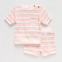 Proudly™ Baby Unisex 2-pc. Short Set