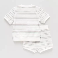 Proudly™ Baby Unisex 2-pc. Short Set