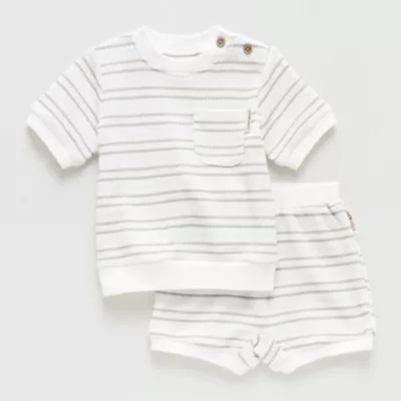 Proudly™ Baby Unisex 2-pc. Short Set