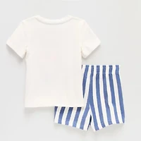 Hot Wheels Toddler Boys 2-pc. Short Set