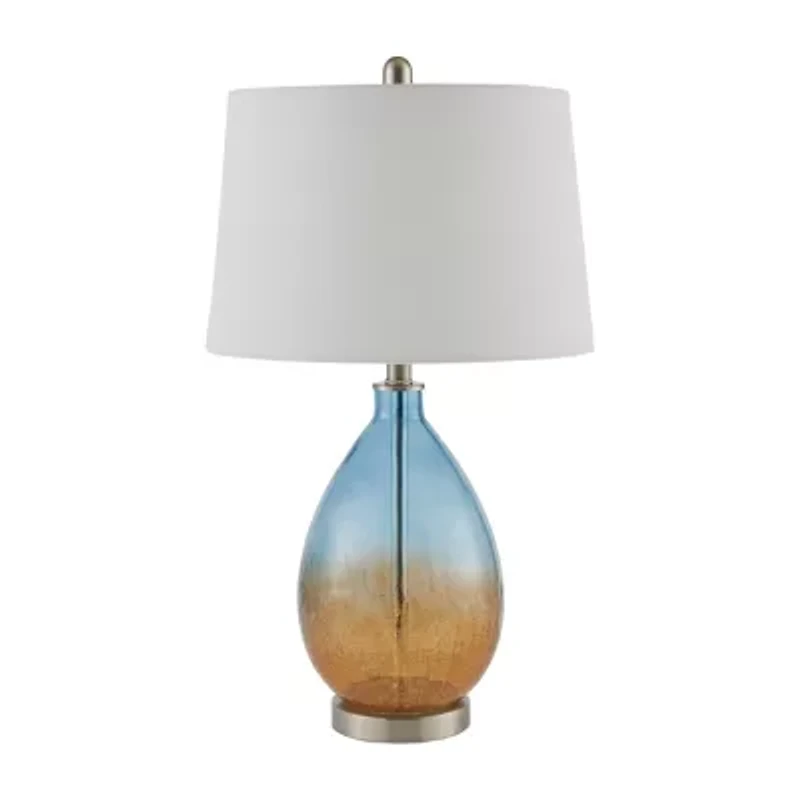510 Design Cortina Set Of 2-pc Glass Table Lamp