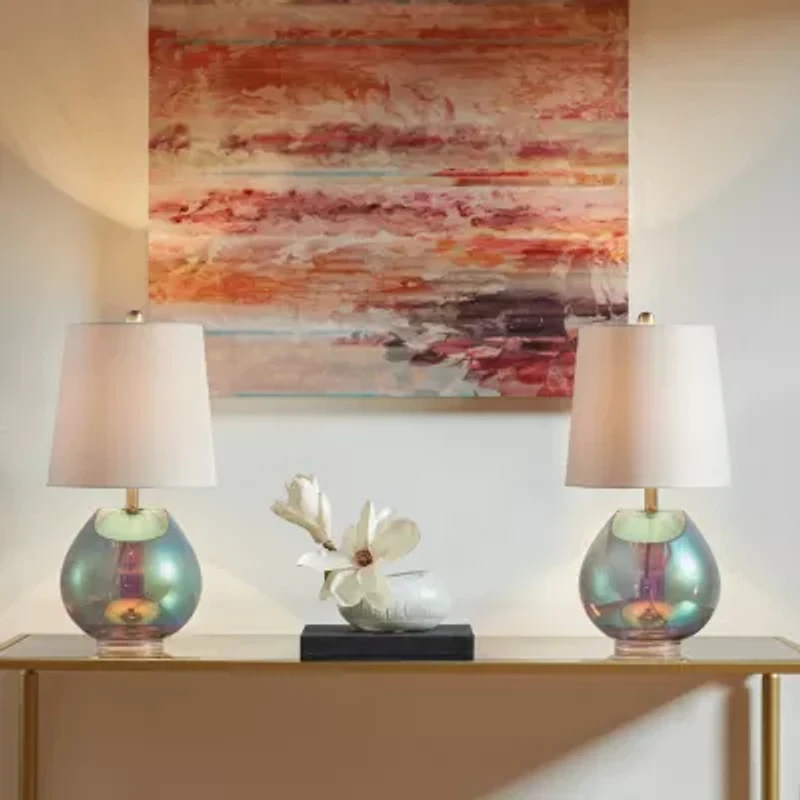 510 Design Ranier Iridescent Glass Table Lamp