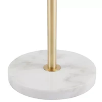 INK+IVY Holloway 3-Globe Light Floor Lamp with Marble Base