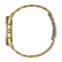 Citizen Corso Mens Gold Tone Stainless Steel Bracelet Watch Bm7492-57a
