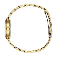Citizen Silhouette Crystal Womens Crystal Accent Two Tone Stainless Steel Bracelet Watch Em0844-58d