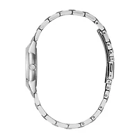 Bulova Sutton Womens Silver Tone Stainless Steel Bracelet Watch 96l285