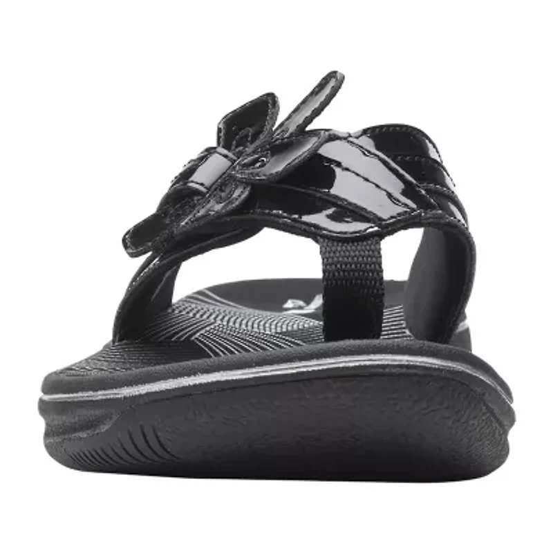 Clarks Cloudsteppers Womens Brinkley Flora Flip-Flops