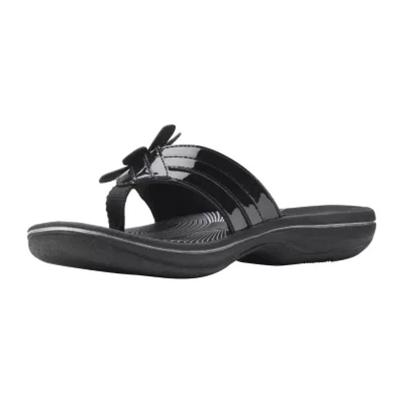 Clarks Cloudsteppers Womens Brinkley Flora Flip-Flops