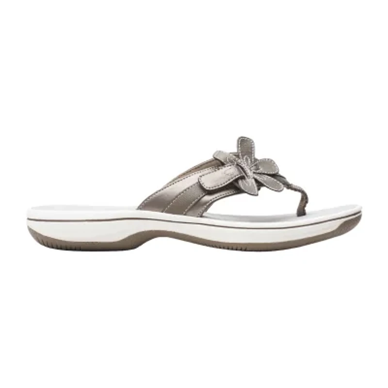 Clarks Cloudsteppers Womens Brinkley Flora Flip-Flops