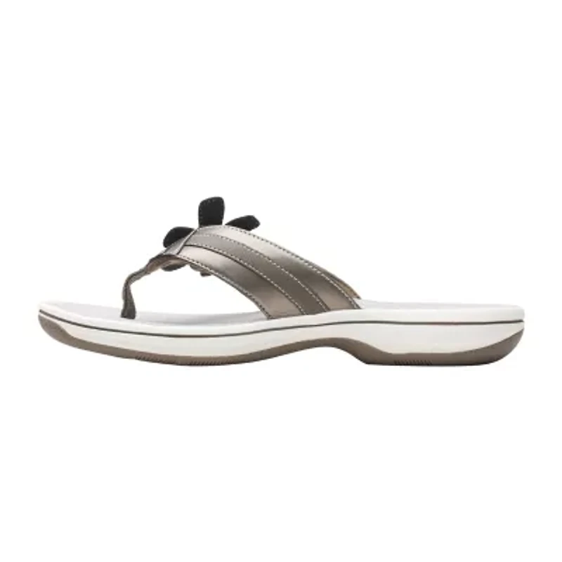 Clarks Cloudsteppers Womens Brinkley Flora Flip-Flops