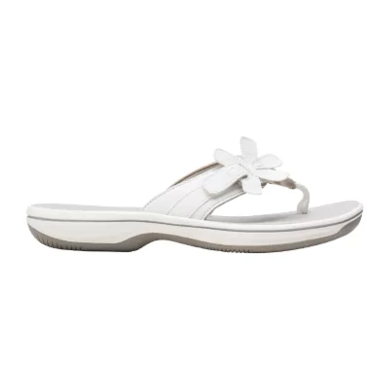 Clarks Cloudsteppers Womens Brinkley Flora Flip-Flops