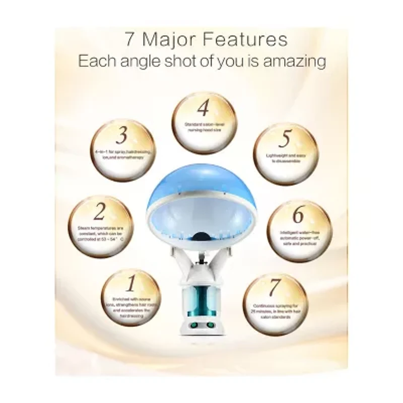 Prospera Nano Hot Mist Scalp + Face Steamer