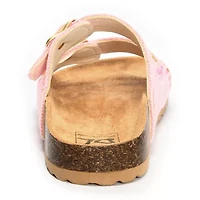 Dirty Laundry Temera Womens Adjustable Strap Footbed Sandals