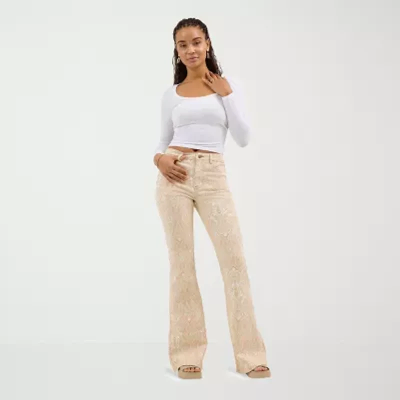 Wrangler Wrangler Flare Jean Stretch Fabric Womens Highest Rise Flare Leg Jean