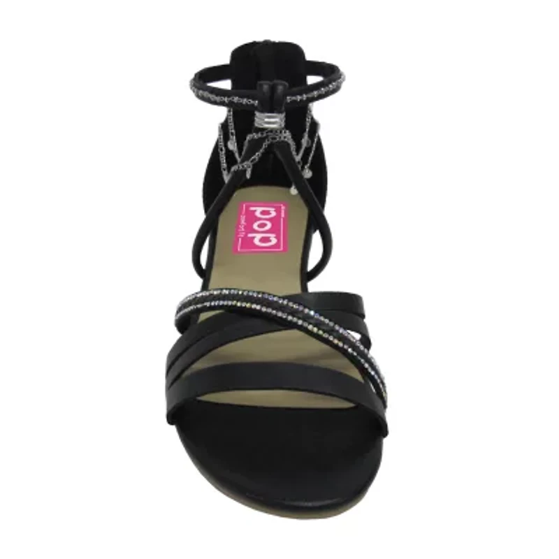 Pop Womens Darelia Wedge Sandals