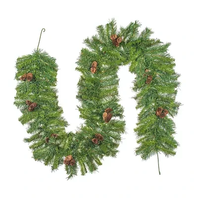 Vickerman 9' Cheyenne Christmas Garland Unlit
