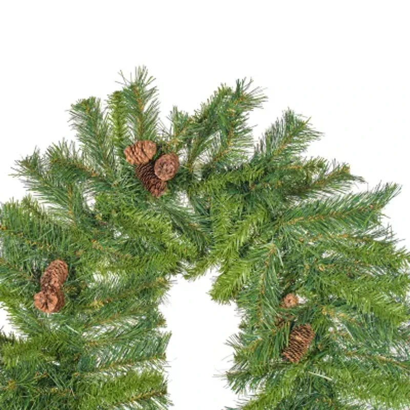Vickerman 9' Cheyenne Christmas Garland Unlit