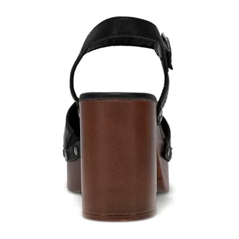 Frye and Co. Francoise Womens Round Closed Toe Clogs