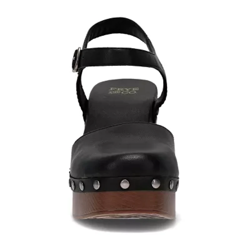 Frye and Co. Francoise Womens Round Closed Toe Clogs