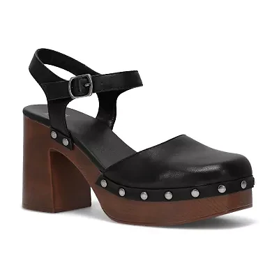 Frye and Co. Francoise Womens Round Closed Toe Clogs