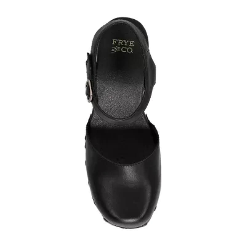 Frye and Co. Francoise Womens Round Closed Toe Clogs