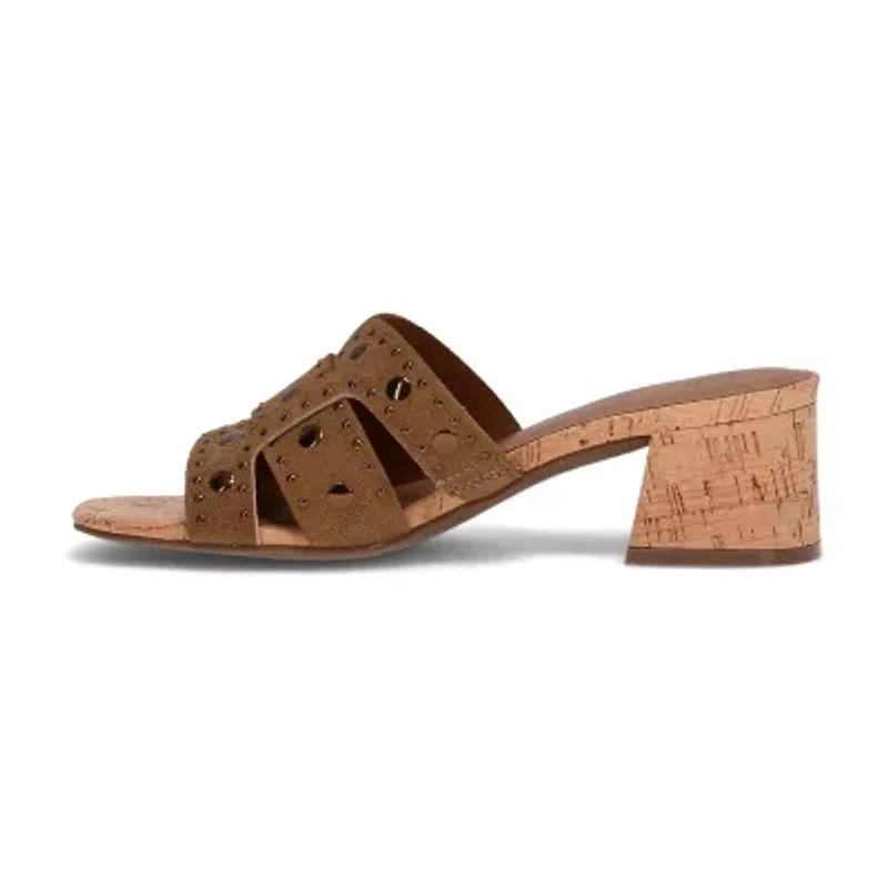 Frye and Co. Womens Lanae Slide Sandals