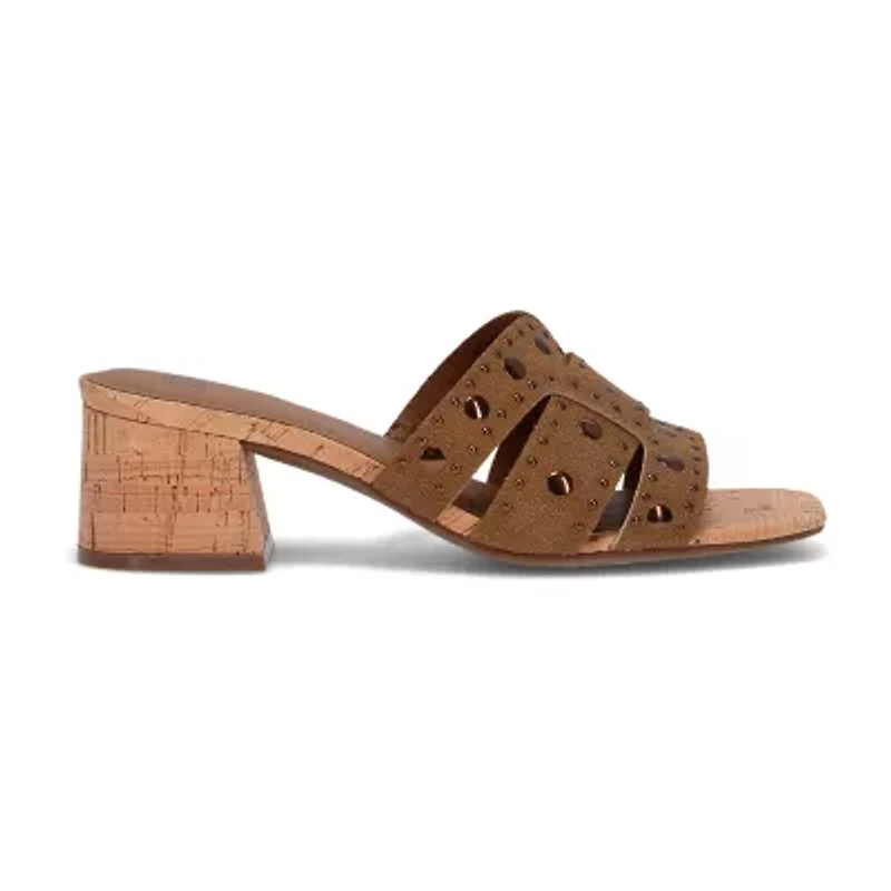 Frye and Co. Womens Lanae Slide Sandals