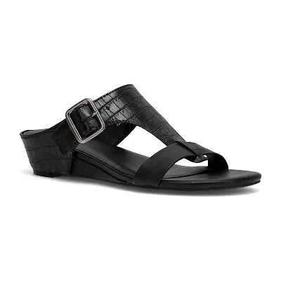 Frye and Co. Womens Ionia Wedge Sandals