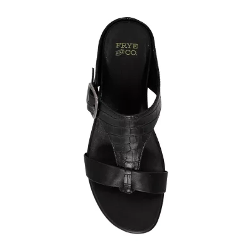 Frye and Co. Womens Ionia Wedge Sandals