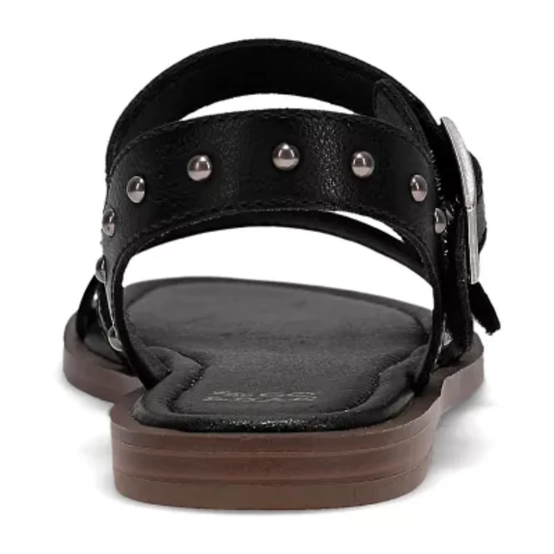 Frye and Co. Womens Cascada Adjustable Strap Flat Sandals