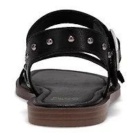 Frye and Co. Womens Cascada Adjustable Strap Flat Sandals