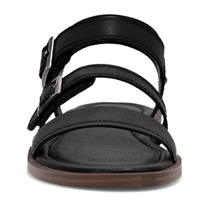 Frye and Co. Womens Cascada Adjustable Strap Flat Sandals