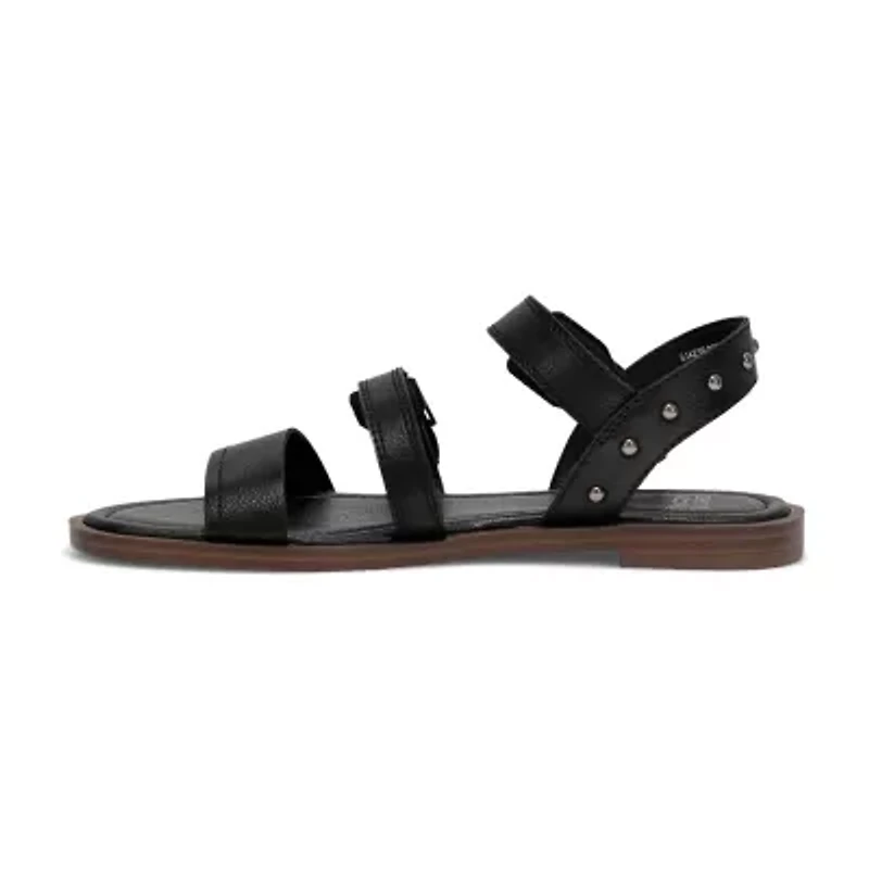 Frye and Co. Womens Cascada Adjustable Strap Flat Sandals