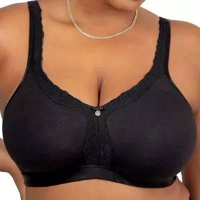 Curvy Couture Wireless Sleep Full Coverage Bra-1010