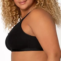 Curvy Couture Wireless Sleep Full Coverage Bra-1010