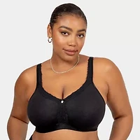 Curvy Couture Wireless Sleep Full Coverage Bra-1010