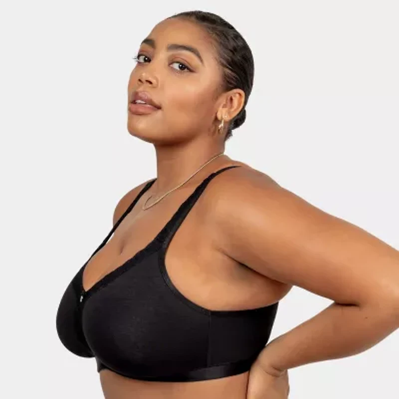 Curvy Couture Wireless Sleep Full Coverage Bra-1010