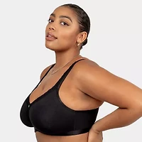 Curvy Couture Wireless Sleep Full Coverage Bra-1010