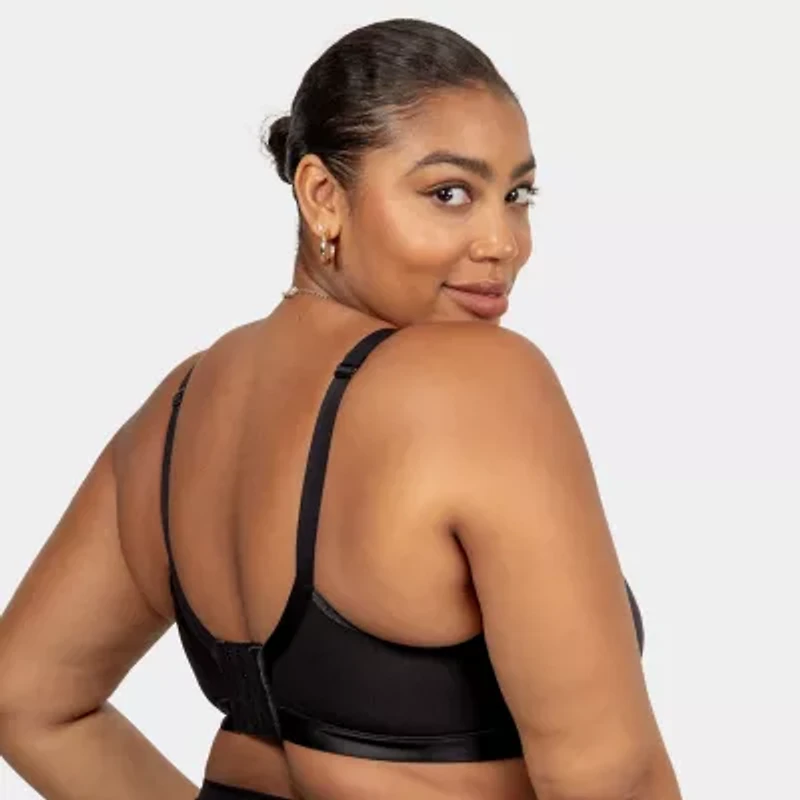 Curvy Couture Wireless Sleep Full Coverage Bra-1010
