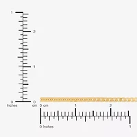 Womens 10K Gold 16 Inch Box Chain Necklace