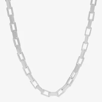 Made in Italy Womens Sterling Silver 20 Inch Chain Necklace