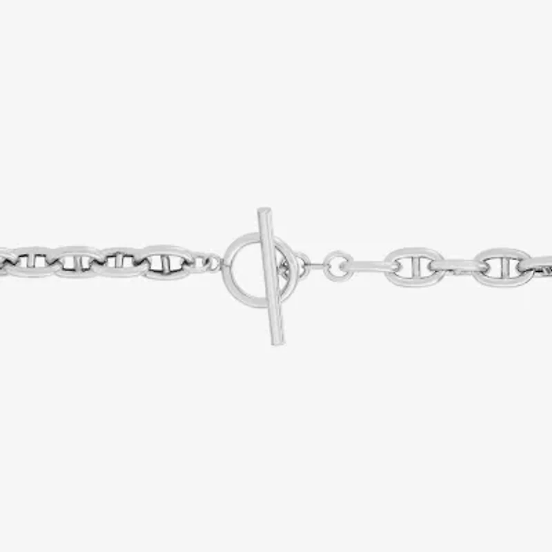 Limited Quantities! Womens Sterling Silver 17 Inch Mariner Chain Necklace