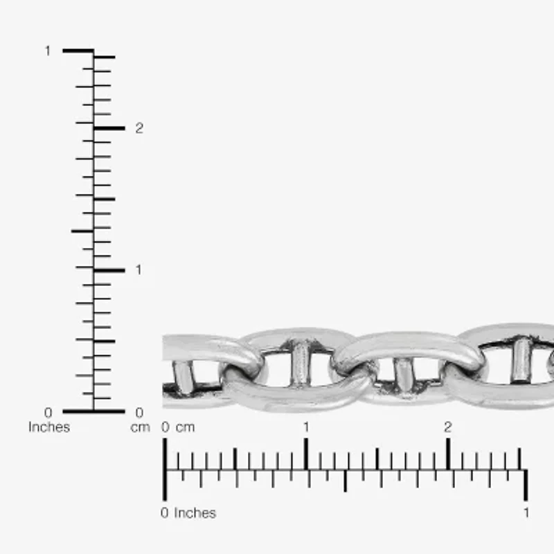 Limited Quantities! Womens Sterling Silver 17 Inch Mariner Chain Necklace