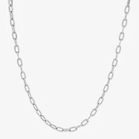 Limited Quantities! Womens Sterling Silver 18 Inch Cable Chain Necklace