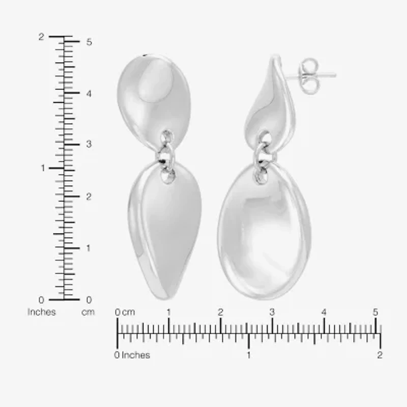 Limited Quantities! Womens Sterling Silver Drop Earrings
