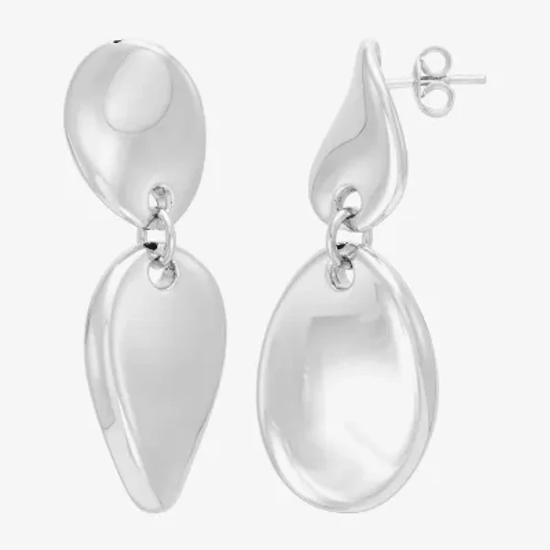Limited Quantities! Womens Sterling Silver Drop Earrings